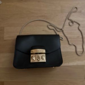 Small black crossbody bag